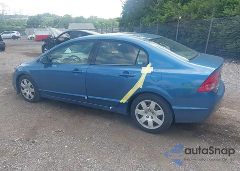 2006 Honda Civic Lx z USA, uszkodzony, nr VIN 2HGFA16596H524205